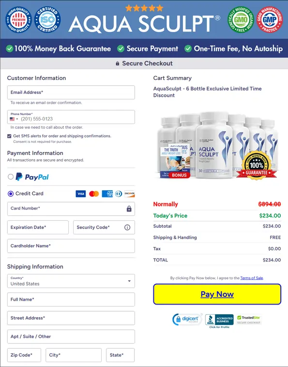 aquasculpt official website